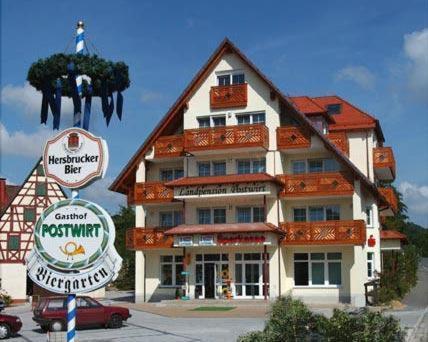 Hotel-Landpension Postwirt كيرشنسيتنباخ المظهر الخارجي الصورة
